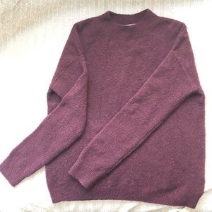 & Other Stories Maroon Sweater